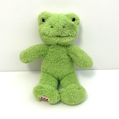 Build a Bear kleiner frühlingsgrüner Frosch Plüschtier Kuscheltier 9 Zoll