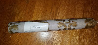 Ovoin Carved Embossed Bronzing Wallpaper 53cm x 10M P/N wp40936