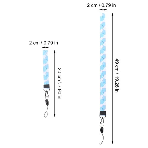 2 PCS Straps Work -lost Lanyard Lanyards - Zdjęcie 5 z 12