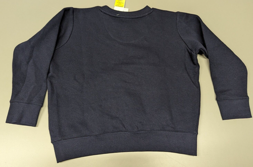 Disney Pixar Wall E Youth Graphic Crew Neck Long Sleeve Sweatshirt - Navy Blue S - Picture 4 of 4