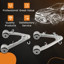 2x Front Upper Control Arms LH & RH For 08-12 Maserati Quattroporte GranTurismo