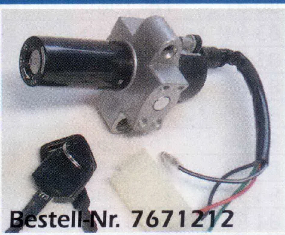 Pour HONDA MTX 125 - Contacteur à clé neiman - 7671212