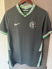 Nike Dri Fit Nigeria Football Federation Men Size Small Soccer Authentic Jersey