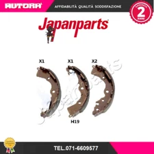 GFH19AF Kit ganasce freno (MARCA-JAPANPARTS).