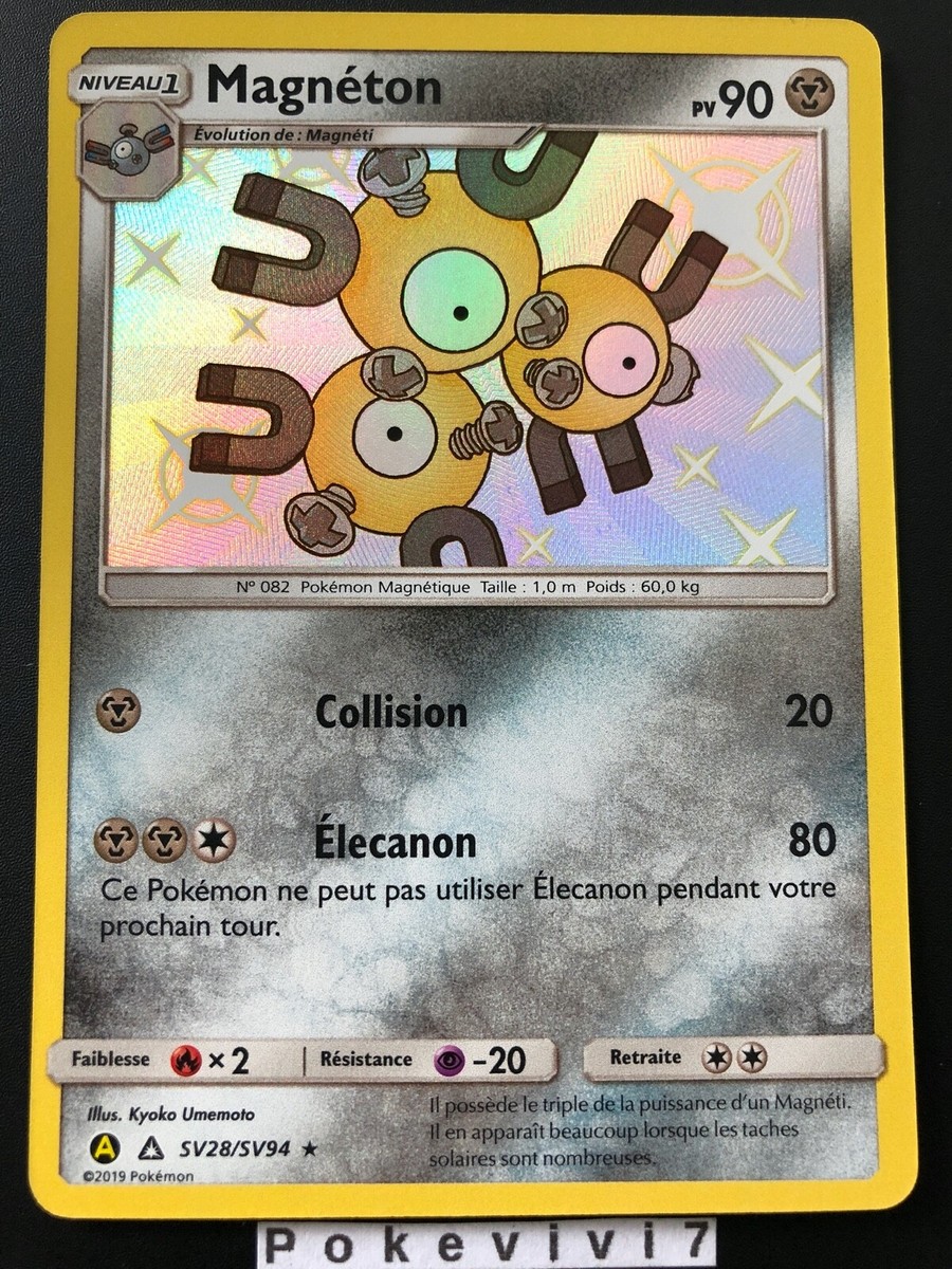 ポケモンカード Magneton 60 HP Pokemon Card Magneton 9/102 Rare Holo 60HP | eBay