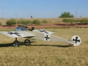 eindecker rc airplane