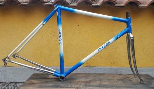 Telaio bici corsa Preda Columbus vintage italian road bike frame cadre  rahmen | eBay