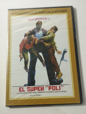 El Super Poli Bud Spencer Terence Hill - DVD Español Italiano Region 2 Nuevo