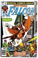 MARVEL PREMIERE #49 VG, Falcon, Newsstand Marvel Comics 1979 Stock Image