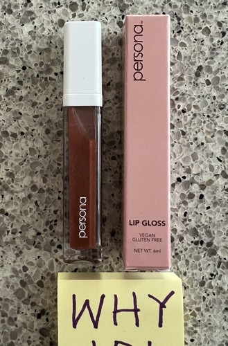 Persona Cosmetics Season One Lip Gloss in TOFFEE 6mL FULL SZ; NEW BOX SEAL $16 - Picture 10 of 12