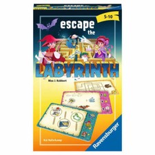 Ravensburger Juego de Viaje Escape the Labyrinth, para Niños a partir de 5 Años, 20543