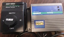Set Of Marinco Power Products.  Guest Marine. Battery Tender & Selector Switch.