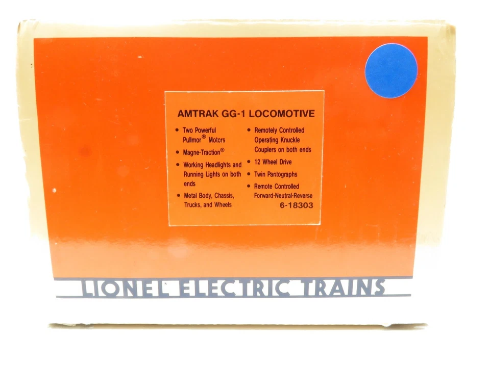 Lionel 6-18303 Amtrak GG-1 motores dobles Magne Traction LN Foto 2 de 4