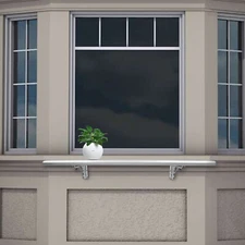 Folding Serving Shelf Wall-mounted Stainless Steel Food Serving Table Holder 