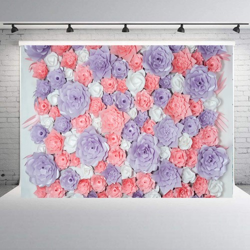 Floral Photography Background Romantic Flower Backdrops Party Wedding Birthday - Picture 31 of 55