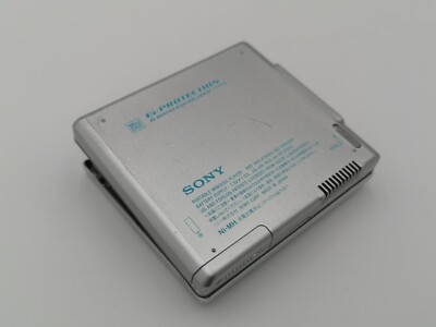 SONY WALKMAN MZ-E810SP Silver Portable MD Mini Disc player junk