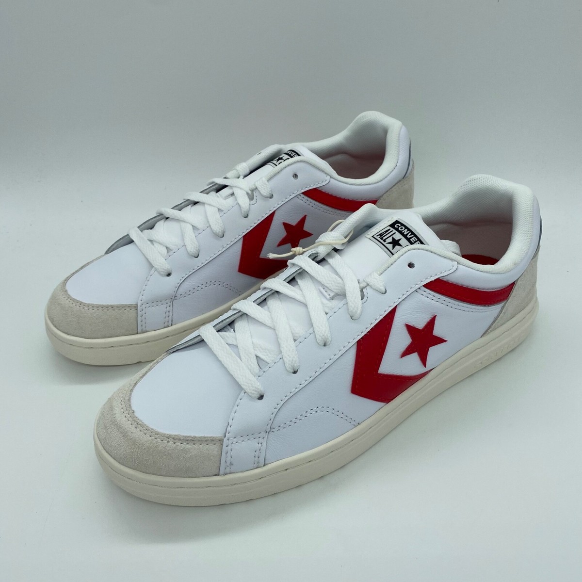 Converse Men's Pro Blaze Classic Retro 90s Shoes White Red