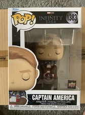 Sealed Case Of 6 Funko Pop! Captain America - Upper Deck #1383 (Chase)