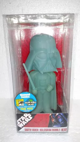 2007 FUNKO STAR WARS DARTH VADER HOLOGRAM COMIC CON LIMITED TO 2500 NEW