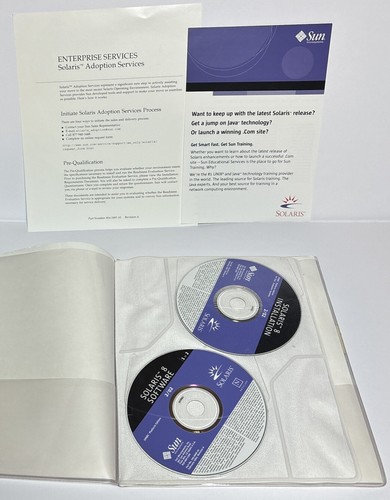 SUN Microsystem Solaris 8 SPARC Platform Edition Manuals Software Bonus CD’s - Picture 6 of 14
