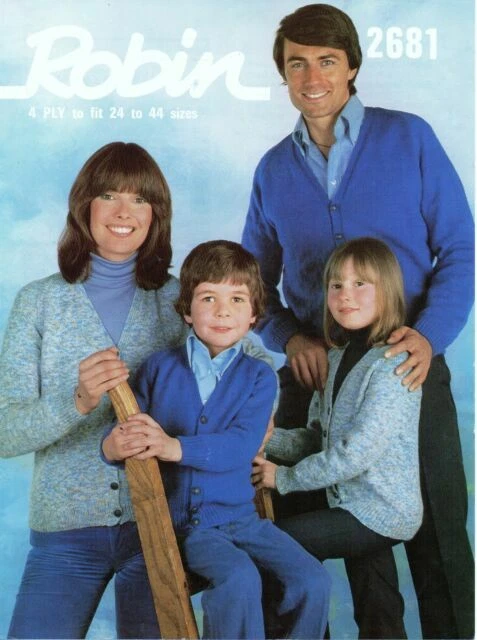 4 Ply Men Cardigans Patterns