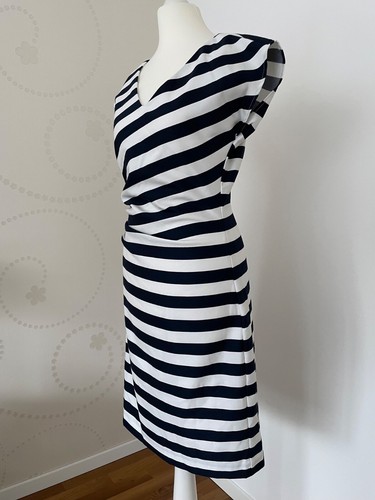 COMMA` - Kleid - Blau/Weiß - gestreift - Größe 36 !!! NEU !!! - Bild 2 von 10