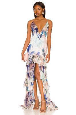 Katie May Los Angeles Always Overdressed Electric Garden Gown Dress Size XS NWT