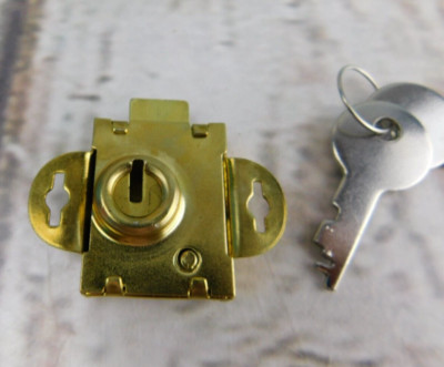 Vtg NOS TA950F Post Mail Box Lock NOS Hong Kong New w/ Keys (No Box Included)
