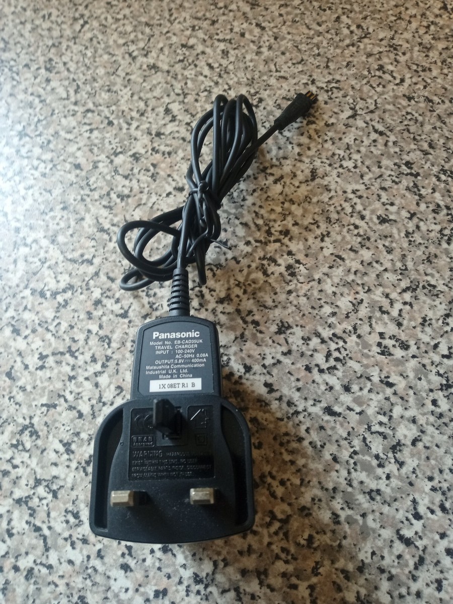 Caricabatteria Panasonic EB-CAD35UK Per GD35 – Ricondizionato E Testato