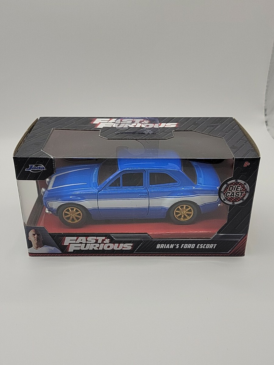 ミニカー Jada 1/32 Scale Brian's Ford Escort Jada Fast & Furious ~ Brian's Ford Escort Die-Cast 1:32