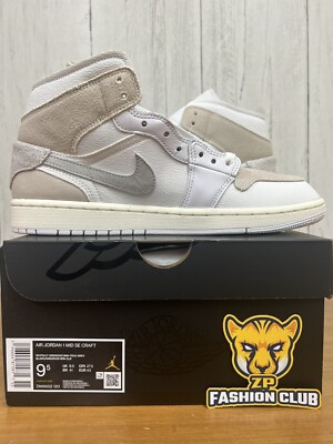 Air Jordan 1 Mid SE Craft Tech Grey DM9652-120 | eBay