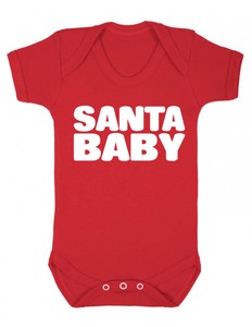 santa baby bodysuit