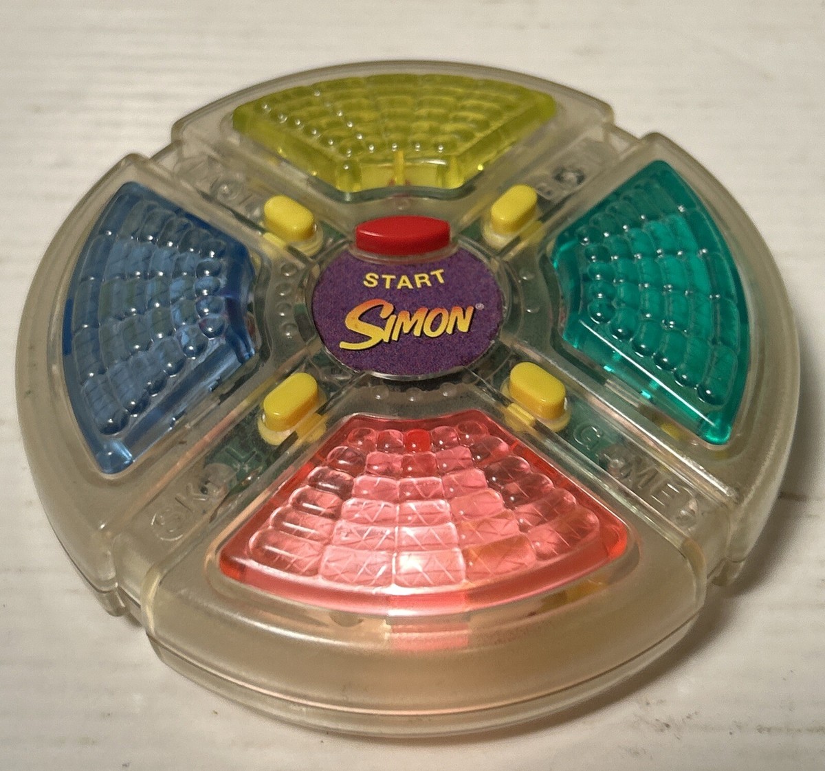 simon Simon Game Pocket Travel Vintage 1998 Tested Works handheld