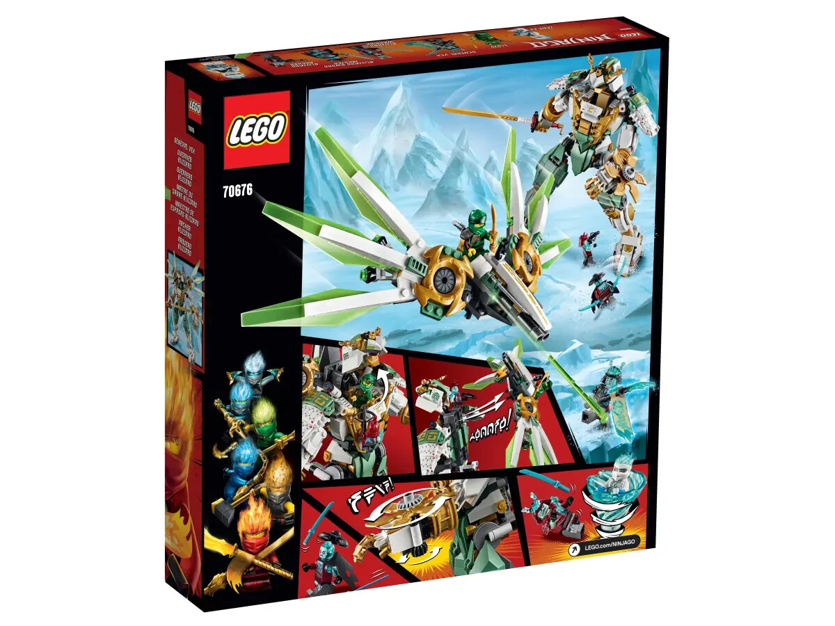 Lego Mech 70671 Lego Instructions LEGO NINJAGO: Lloyd's Titan Mech