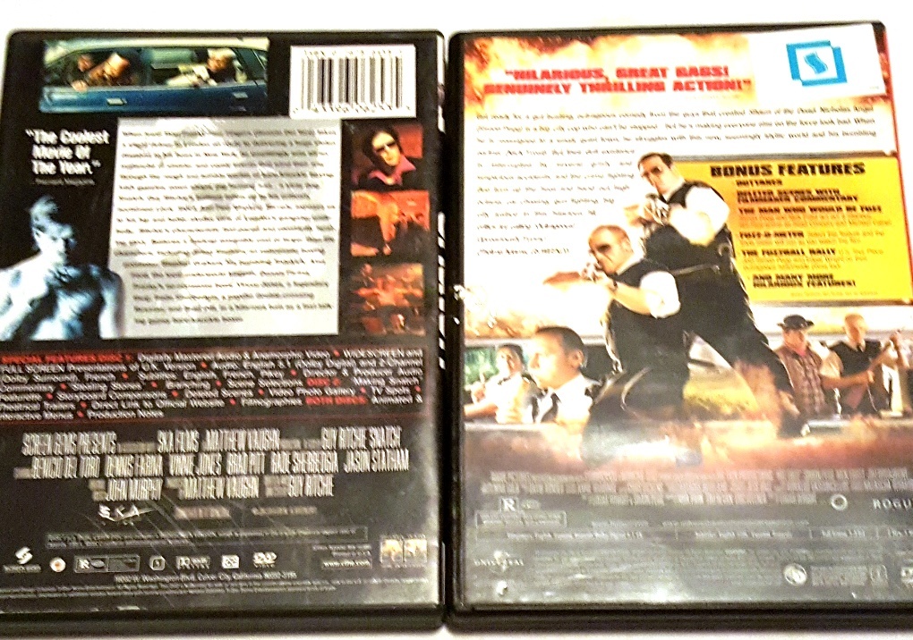 Snatch & Hot Fuzz DVD Lot 43396062535| eBay
