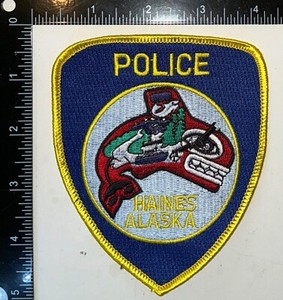 Haines Alaska AK Police Department Patch