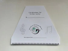 Zither Lap Harp Sheet Music ~ I Can Write Music, Too!