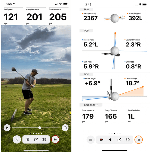 GARMIN APPROACH® R10 MONITOR LANCIO GOLF PORTATILE/MODELLO 2022 +GRATUITO 24 ORE P&P - Foto 7 di 11