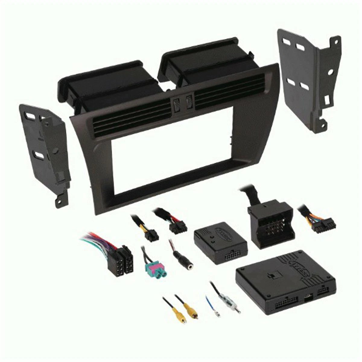 Audi a4 double din conversion deals kit
