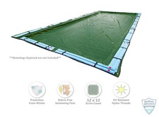 Buffalo Blizzard Supreme Plus Rectangle Swimming Pool Winter Cover - Choose Size