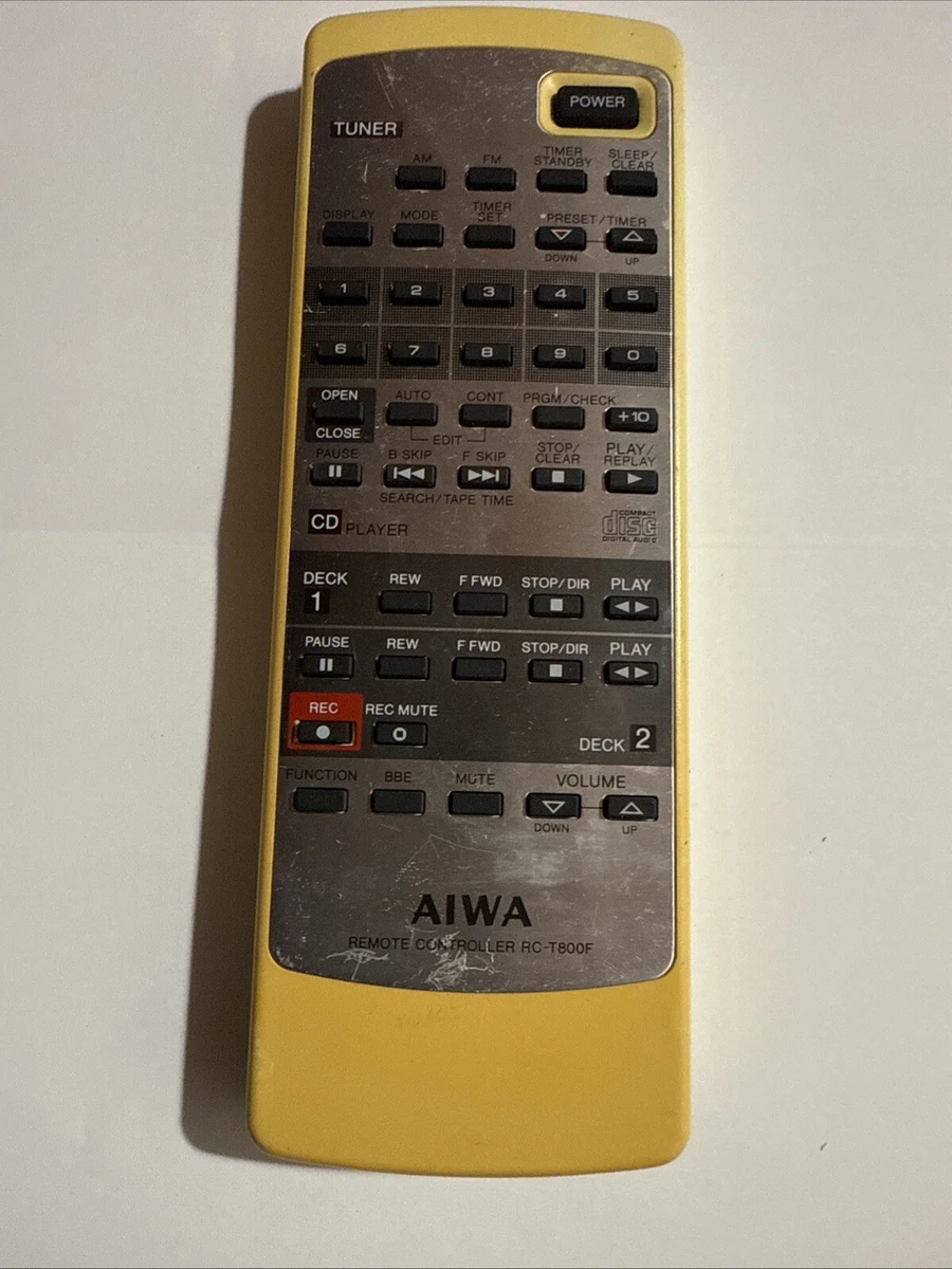 Télécommande Aiwa RC-ZAS10 Pour Système Z-HT530 - Télécommande D'origine, Occasion