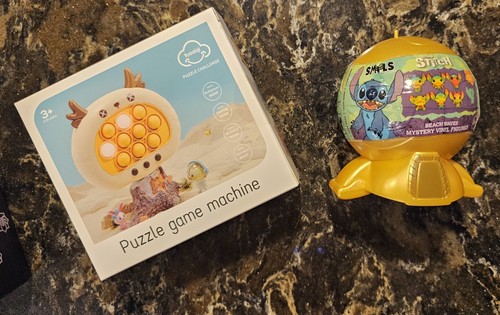 Máquina de juego rompecabezas Speed Push juguete inquieto puntada de ansiedad sensorial + ¡juguete misterioso!