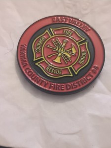 YAKIMA WASHINGTON Fire District  #4 RARE Department Challenge Coin HOP CAPITAL 