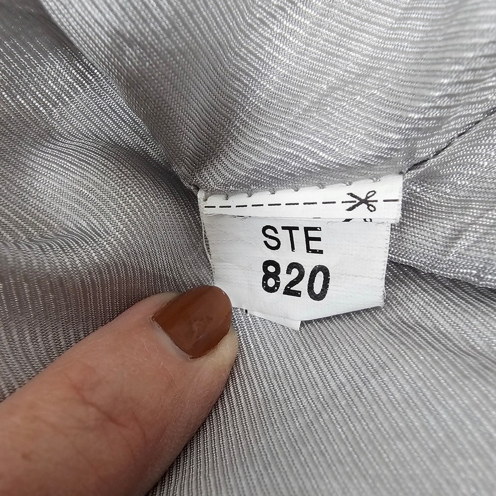 Zara Basic sGray Coat Herringbone Jacket Zip Up P… - image 10