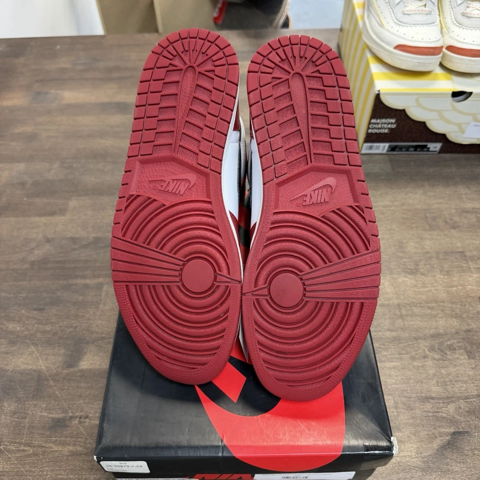 Размер 12 - Jordan 1 ретро оригинальный высоты Чикаго (б/у) - Изображение 4 из 4