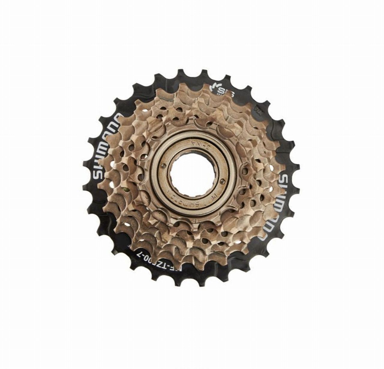 Фахррад Фрейлауфзанкранц Шраубкранц Shimano 7-fach 14 - 28 Zhne braun 6990₽
