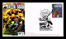 Dr Jim Stamps Marvel Comics Iron Man First Day Issue Cachet Cover