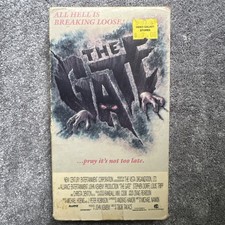 The Gate VHS (1987)Vestron Video/ Missing tap...