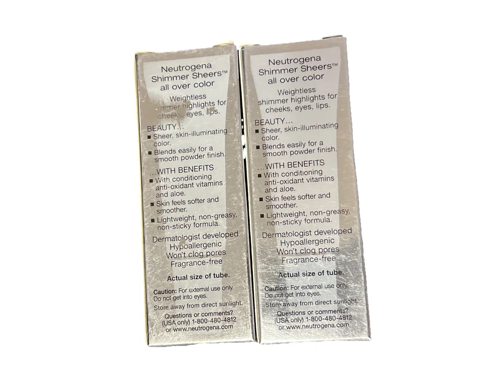 Neutrogena Shimmer Sheers All Over Color, Charmed (# 40) eyes - cheeks - lips - Image 2 of 4