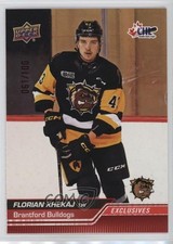 2023-24 Upper Deck CHL Exclusives 61/100 Florian Xhekaj #221 0v6i